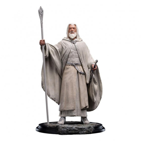 Figura Gandalf el Blanco  el Señor de los Anillos  WETA WORKSHOP