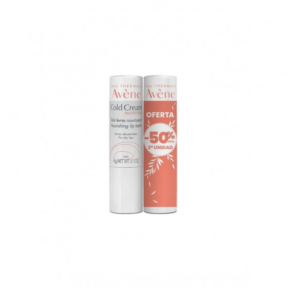Avene Duo Stick Labial Cold Cream 50% Desc. 2ª U  AVÈNE