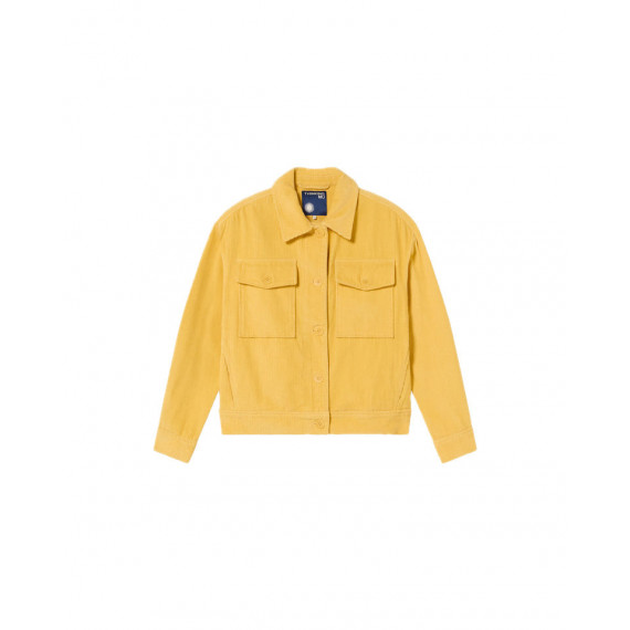 Chaquetas Hombre Chaqueta THINKING MU Amarilla de Pana Frans