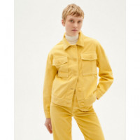 Chaquetas Hombre Chaqueta THINKING MU Amarilla de Pana Frans