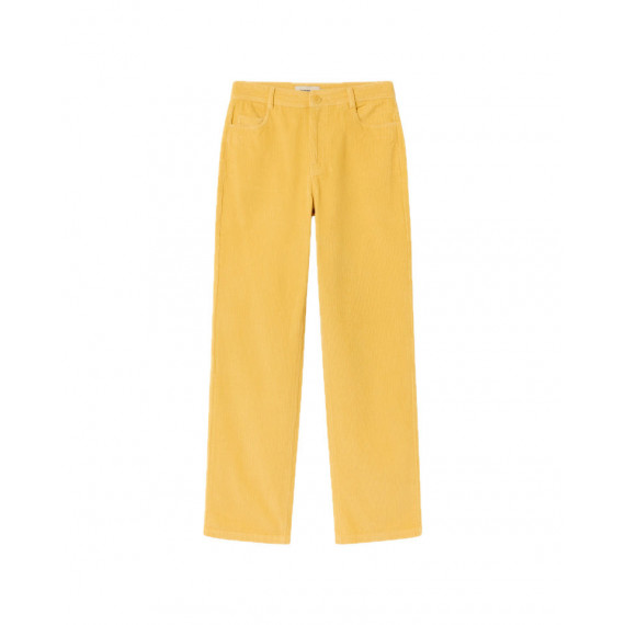 Pantalones Pantalón THINKING MU Amarillo de Pana Theresa