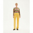 Pantalones Pantalón THINKING MU Amarillo de Pana Theresa
