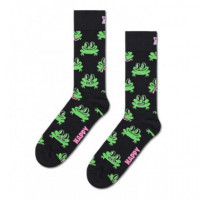 Calcetines Happy Socks Black Frog Crew