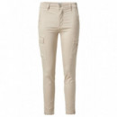 Pantalones SALSA JEANS Push In Faith Cargo Pearl