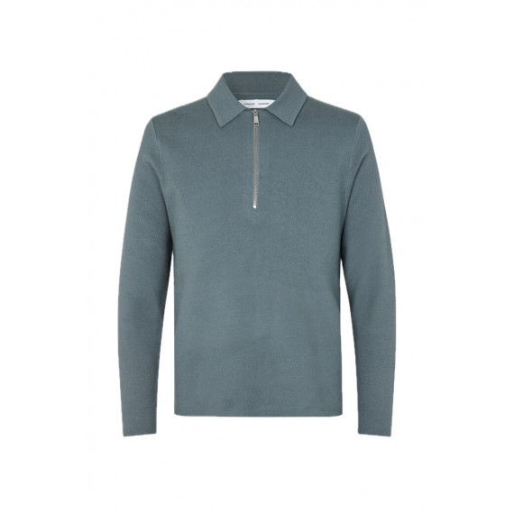 Jerséis y Sudaderas Jersey SAMSØE SAMSØE Guna Half Zip 10490 Stormy Weather