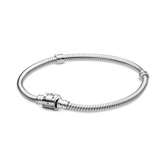 PANDORA Pulsera Moments en Plata de Ley con Cierre de Barril para Charms 598816C00