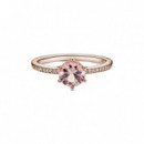 PANDORA PANDORA Rose Anillo en PANDORA Rose Corona Rosa Brillante 188289C01
