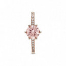 PANDORA PANDORA Rose Anillo en PANDORA Rose Corona Rosa Brillante 188289C01