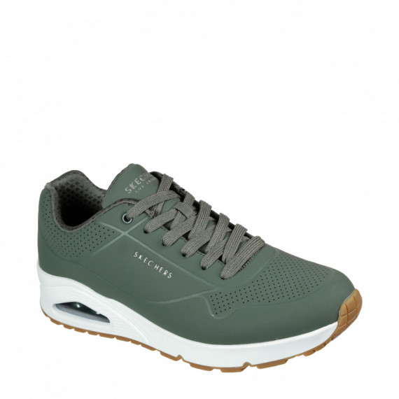 SKECHERS Zapatillas Uno - Stand On Air Verdes 52458-OLV