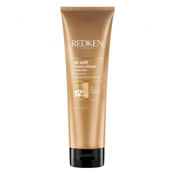 REDKEN All Soft Mascarilla Heavy Cream, 250ML