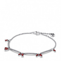 PANDORA Pulsera Fuegos Artificiales Barras en Pavé 592537C01