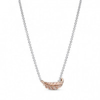 PANDORA Collar Pluma Curvada 382575C01