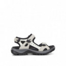 ECCO Sandalia 06956354695-BLANCO