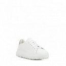 GEOX Zapatillas Blancas D35TCB 085Y2-C0232