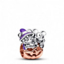 PANDORA Charm Calabaza Halloween Mickey Mouse & Minnie 782816C01