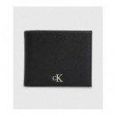 Mono Hrdw Bifold W/id Black  CALVIN KLEIN