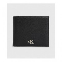 Mono Hrdw Bifold W/id Black  CALVIN KLEIN - Guanxe Atlantic Marketplace