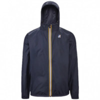 Chaquetas Hombre Chaqueta K-WAY Unisex Impermeable Le Vrai 3.0 Blue Depth