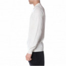 Jerséis y Sudaderas Polo ROBE DI KAPPA Unisex Daimen Giovani Blanco