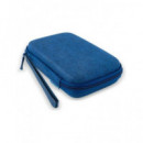 TOOQ Funda Disco Duro 2.5" TQBC-E2503PB Azul Pacifico