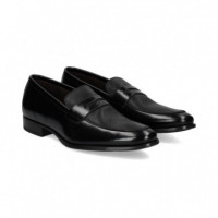 Mocasin Pala Pixel Negro  SERGIO SERRANO