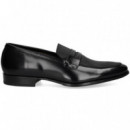 Mocasin Pala Pixel Negro  SERGIO SERRANO