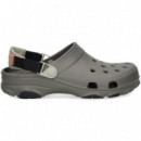 Zueco Ajustable Olive  CROCS