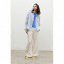 Blusas y Camisas Camisa ECOALF de Mujer Daria de Rayas Azul