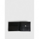 Monogram Soft Bifold W/coin Black  CALVIN KLEIN
