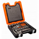 Llaves de Vaso Bahco 1/4 3/8 1/2  Juego 138 Piezas