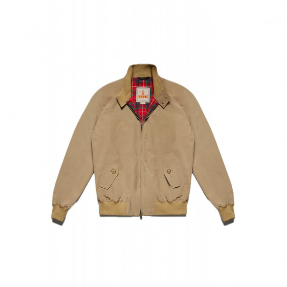 Chaquetas Hombre Chaqueta Harrington G9 BARACUTA Cloth Tan