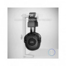 MARS GAMING Soporte Ajustable para Auricular bajo Mesa Rotacion 360 MHH2W Blanco