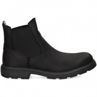 Botin Elasticos Lados Negro  UGG