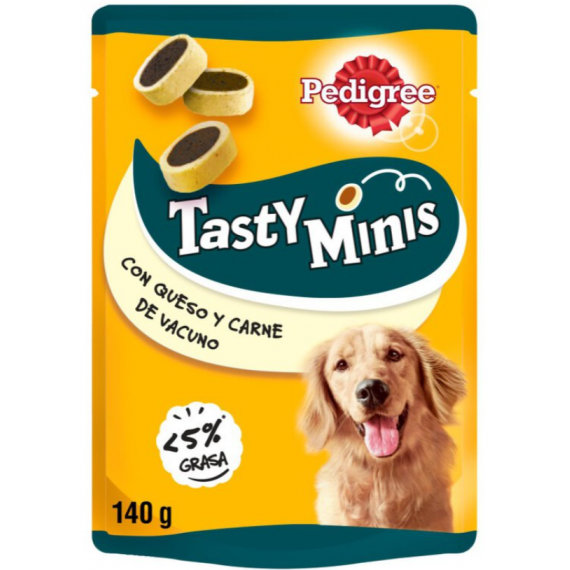 Pedigree Perro Snack Tasty Bites Cheesy Bites 140 Gr  MARS