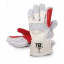 Guante Serraje Vacuno Gris 1,1-1.3MM