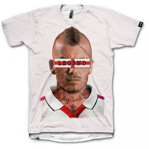 Camiseta LEG3ND Becks Blanco