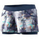 ADIDAS Pantalon Corto Tenis Mujer