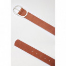 Cinturones Cinturón SALSA JEANS de Piel Arena Mujer