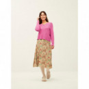 Jerséis y Sudaderas Jersey XANTIK Liso Escote Redondo Fucsia