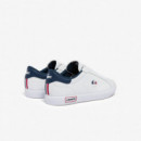 Zapatillas de Hombre Powercourt en Piel Tricolor LACOSTE