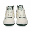 Botin Vivos Verde Piel Blanco  NEW BALANCE