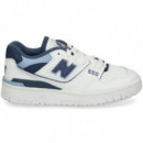 Talon Azul Deportivo Blanco  NEW BALANCE