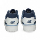 Talon Azul Deportivo Blanco  NEW BALANCE
