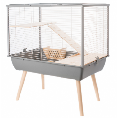 ZOLUX Roedor Jaula Elevada Neo Muki Gris 78X47X87 Cm
