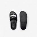 Chanclas Croco Dualiste de Material Sintético con Logo de LACOSTE