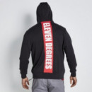 Suéter 11º Cut And Sew Printed Negro