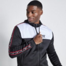 Chaqueta 11º Colour Block Hoodie Negro/blanco