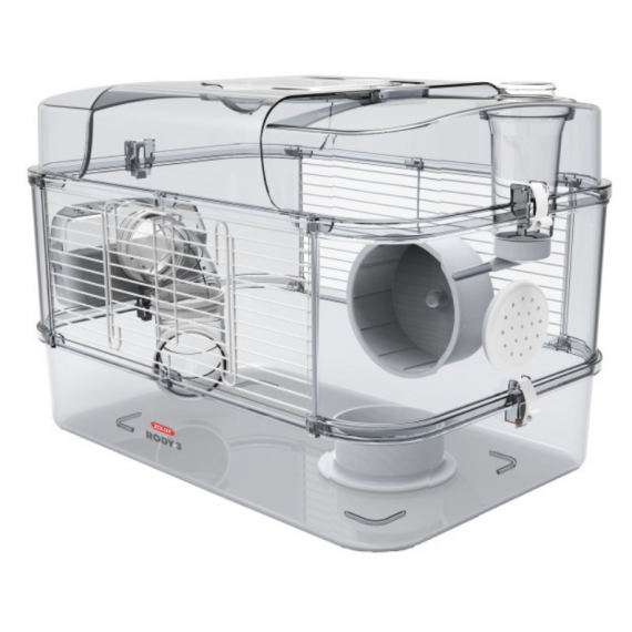 ZOLUX Roedor Jaula Rody 3 Solo Blanca 41X27X28 Cm