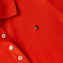 1985 Slim Pique Polo Ss Fireworks  TOMMY HILFIGER