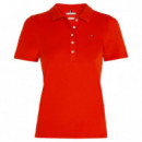 1985 Slim Pique Polo Ss Fireworks  TOMMY HILFIGER